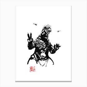 Cool Monster Canvas Print