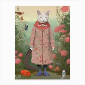 Gucci Fashionista Cats 3 Canvas Print