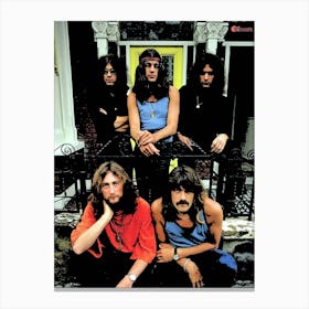 deep purple hard rock band music 8 Canvas Print