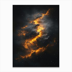 Fire In The Sky 1 Canvas Print