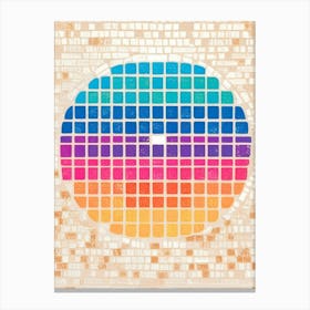 Color Palette Canvas Print