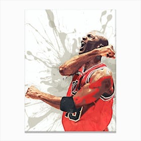 Michael Jordan Chicago Bulls 2 2 Canvas Print