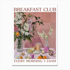 Breakfast Club English Breakfast 1 Canvas Print