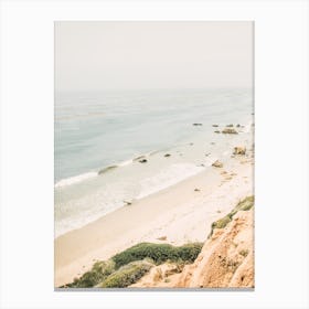 Aerial Beach View Canvas Print