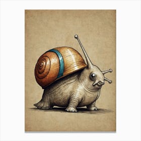 Snail 3 Canvas Print