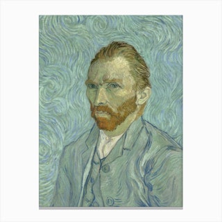 Self Portrait, Van Gogh Canvas Print