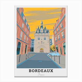 Bordeaux, France Travel Canvas Print