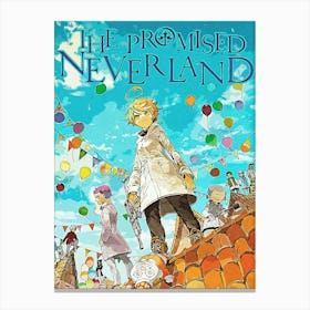 The Promised Neverland Anime Canvas Print