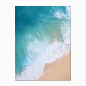 Beach Waves 3 Canvas Print