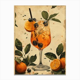 Cocktail In A Glass 9 Canvas Print