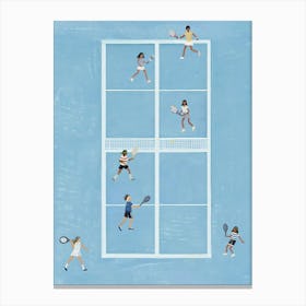 Home of Tennis Canvas Print
