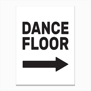 Dance Floor Canvas Print