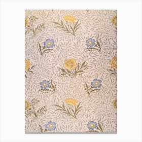 Powdered Wallpaper Print, William Morris Canvas Print