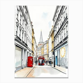 London Street Canvas Print