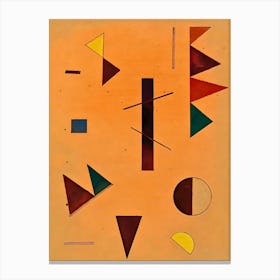 Wassily Kandinsky Abstract Shapes Canvas Print