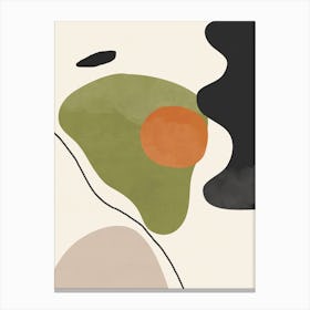 Abstract Minimal Shapes 4 Canvas Print
