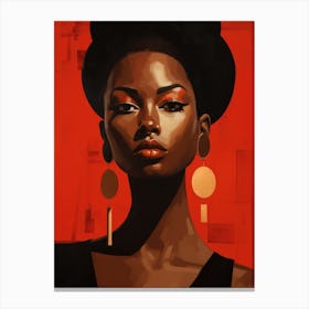 African Woman 26 Canvas Print