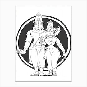 Lord Ganesha 3 Canvas Print