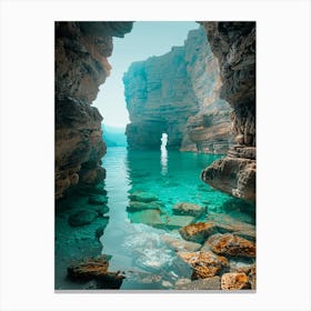 Caves In The Rock 2 Canvas Print