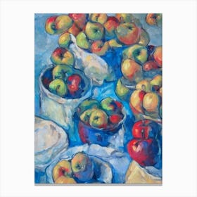 Apple Classic Fruit Canvas Print