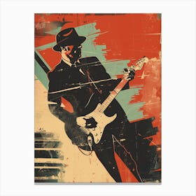 Music Poster 6 Canvas Print