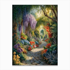 Garden Path 3 Canvas Print