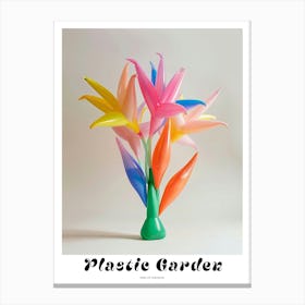Dreamy Inflatable Flowers Poster Bird Of Paradise 1 Canvas Print