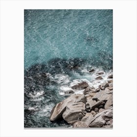 Aqua Shores Canvas Print