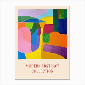 Modern Abstract Collection Poster 44 Canvas Print