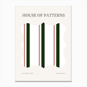 Stripes Pattern Poster 5 Canvas Print