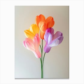 Dreamy Inflatable Flowers Cyclamen 3 Canvas Print