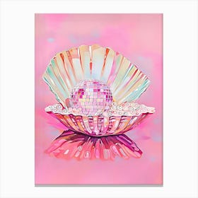 Disco And Pearl Canvas Print