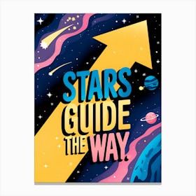 Stars Guide The Way 16 Canvas Print