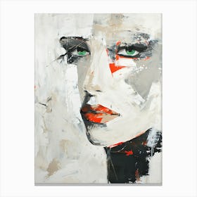 Woman'S Face 6 Canvas Print