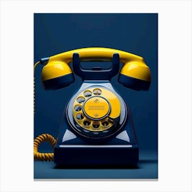 Vintage Telephone Canvas Print