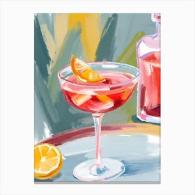 COCKTAIL PRINT 2 Canvas Print