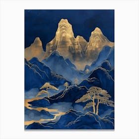 Chinese Mountains 58 Canvas Print