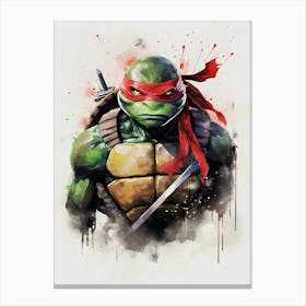 Raphael Teenage Mutant Ninja Turtles Canvas Print