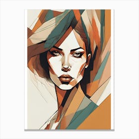 Abstract Women Canvas Print