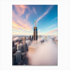 Cityscape Dreams 1 Canvas Print