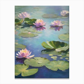 Water Lilies 1 Canvas Print