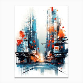 Cityscape 1 Canvas Print