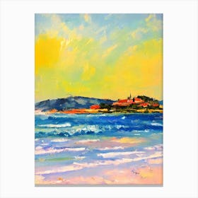 Porto Katsiki, Lefkada, Greece Bright Abstract Canvas Print