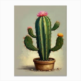 Cactus Canvas Print