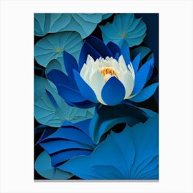 Blue Lotus Fauvism Matisse 3 Canvas Print