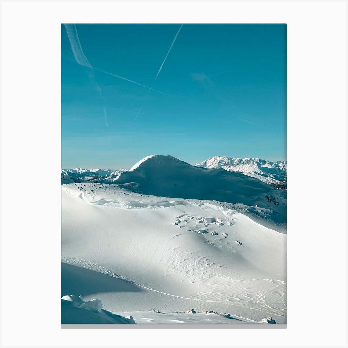 Snow Love Canvas Print By Sebastian Hilgetag Fy