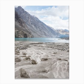 Lake In Mountains Canvas Print