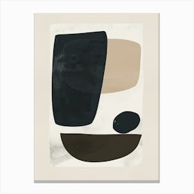 Kobe Stone Park Bauhaus Minimalist Canvas Print