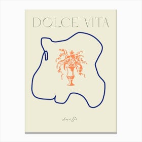 Dolce Vita Canvas Print