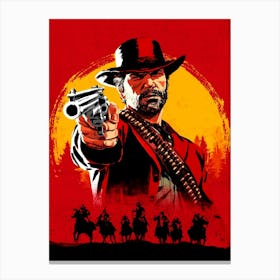 Red Dead Redemption 9 1 Canvas Print